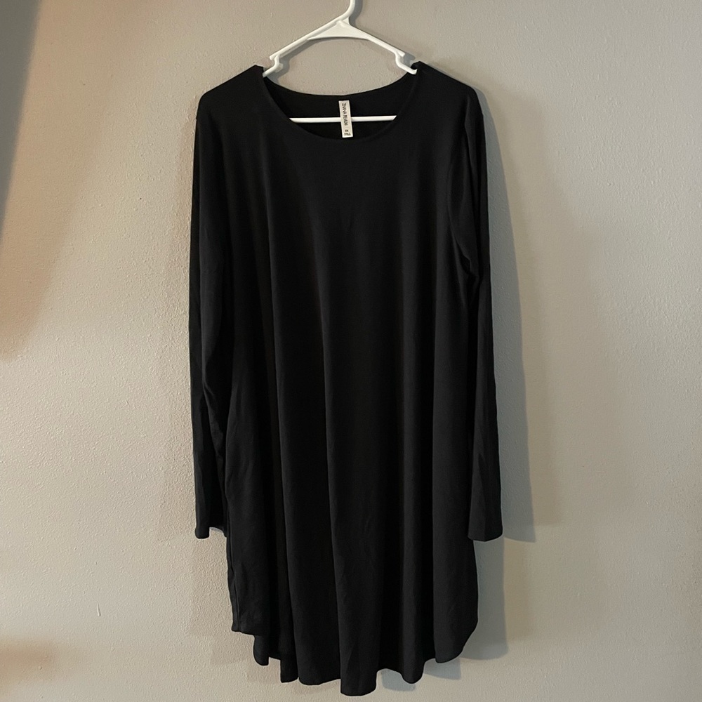 Black T-Shirt Dress